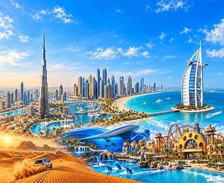 Dubai în familie: parcuri tematice, aventură, desert și relaxare la mare