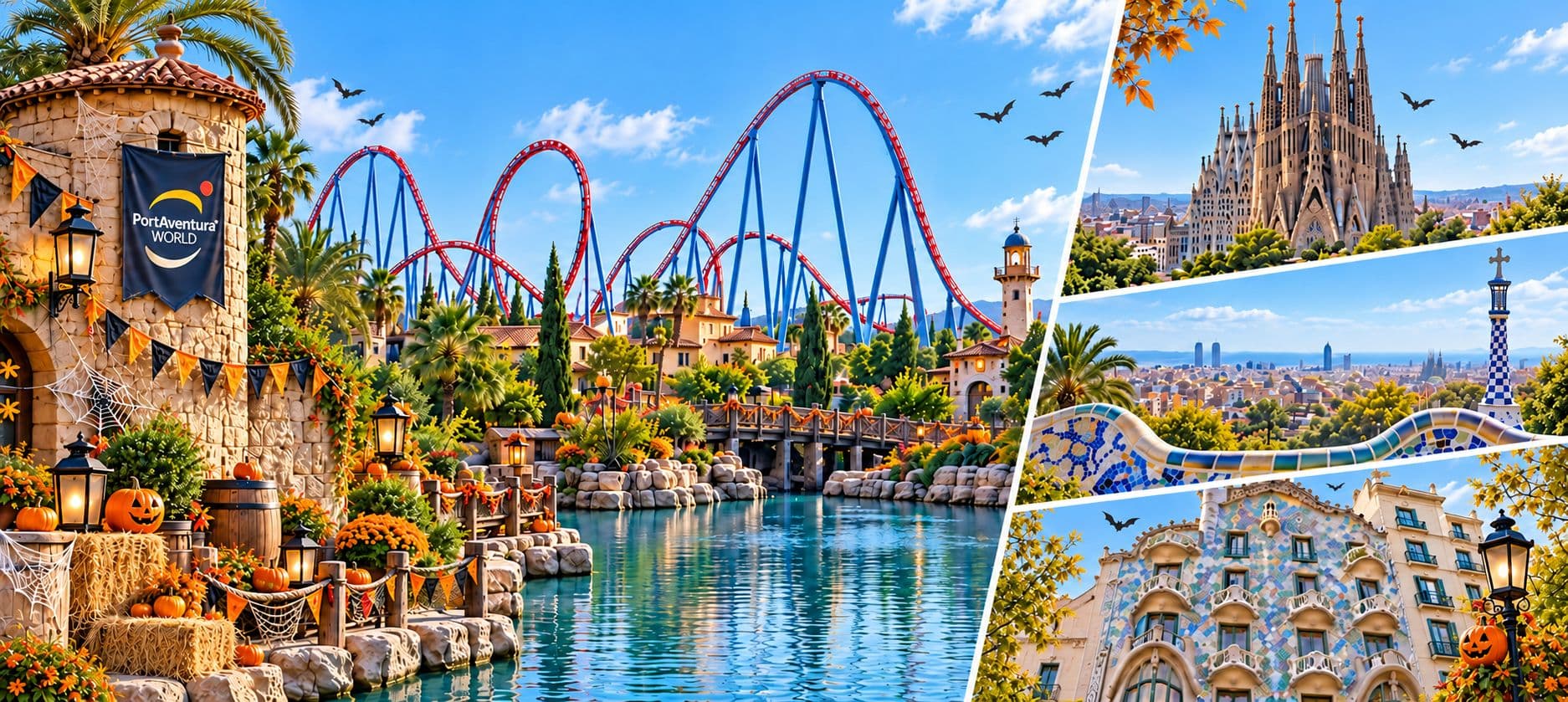Halloween in PortAventura & Barcelona